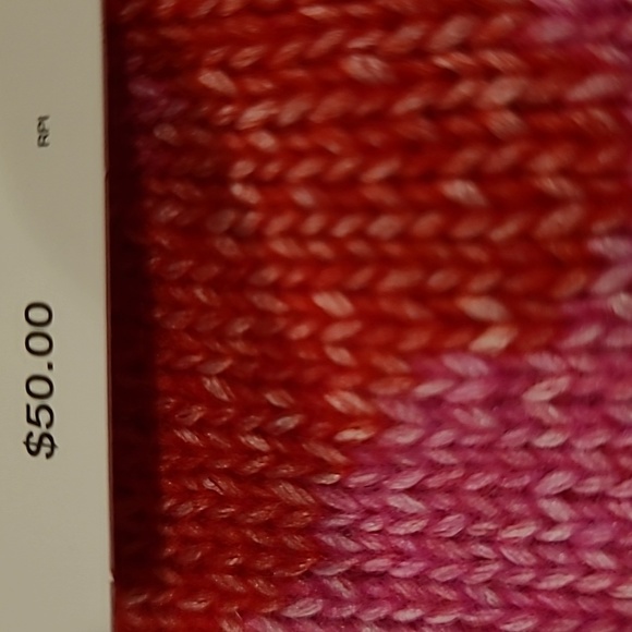 Nine West pink and red pullover sweater. Size XXL. - Picture 8 of 10